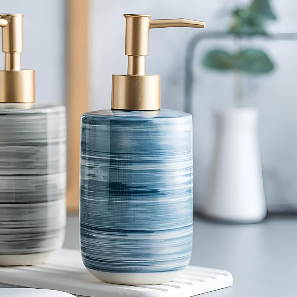 BowLift | Marble Ceramic Soap Dispenser