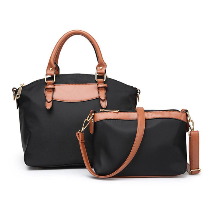 Casual waterproof handbag, a large with a small | Bowlift