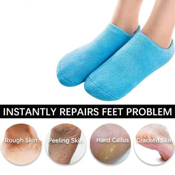 Moisturizing socks with gel lining Bowlift