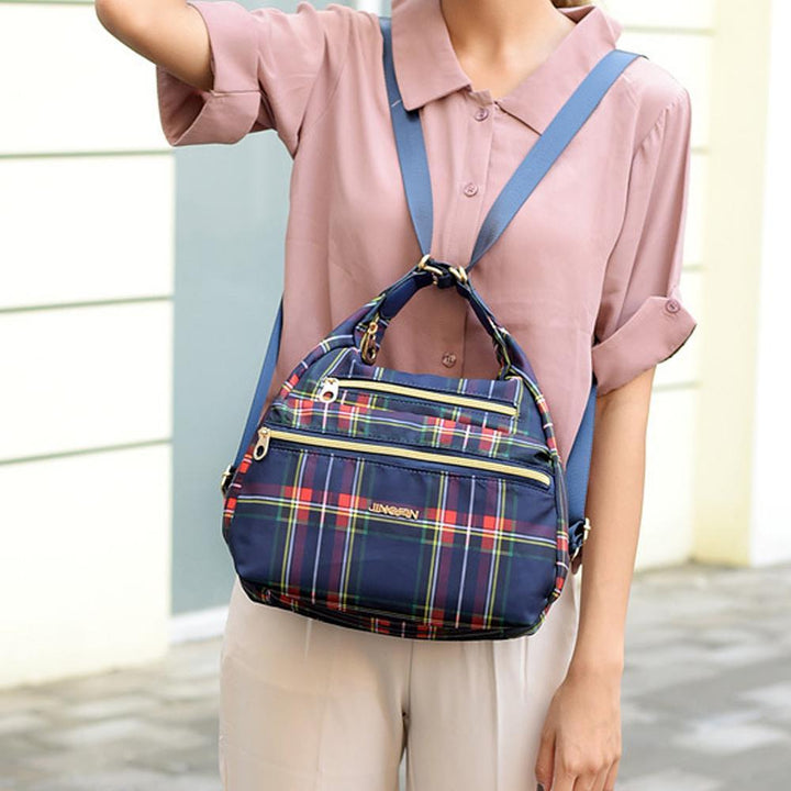 Bag with double zippers, backpack, handbag and crossbody bag | Bowlift