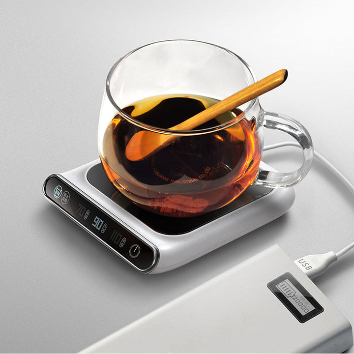 USB Mini Coffee Milk Tea Mug Heating Coaster | Bowlift