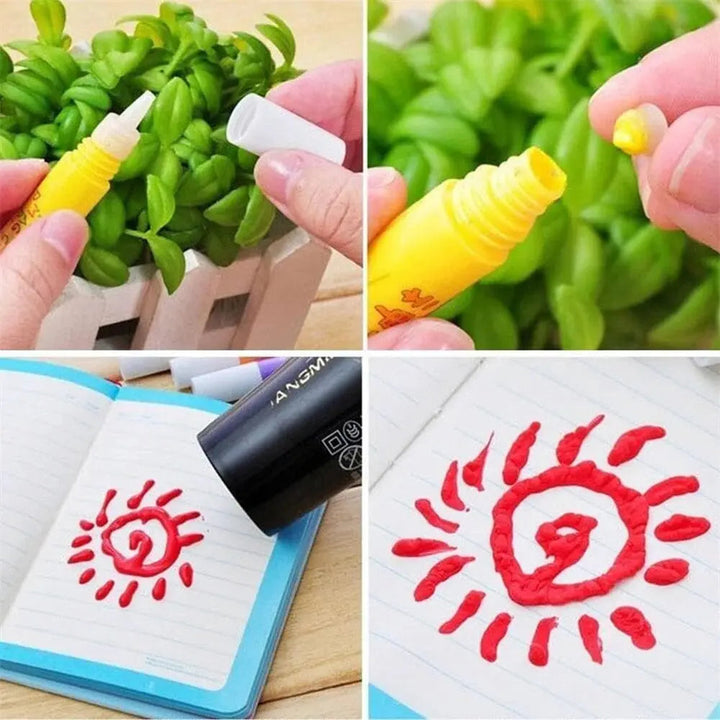 BowLift | 6+6 | Magical 3D Puffy Pens