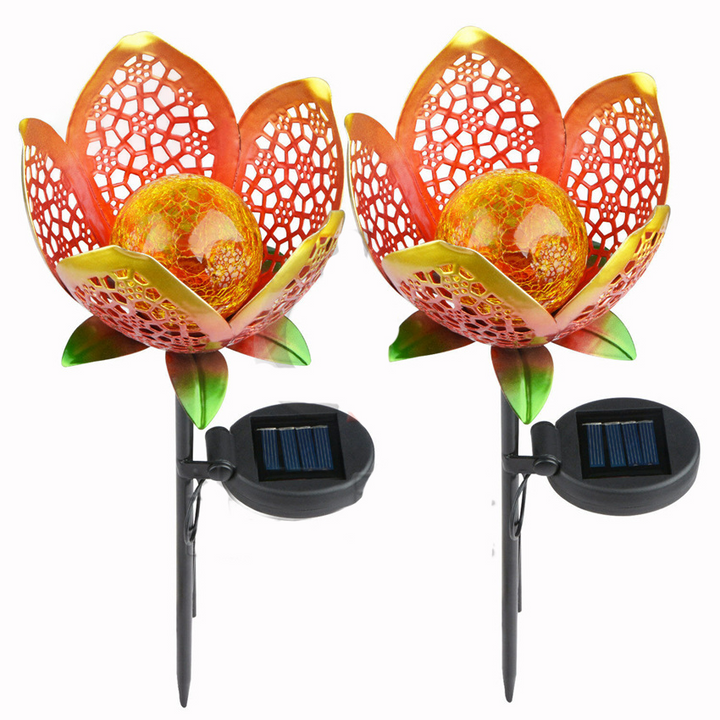 BowLift | Solar Garden Light Lotus Flower – Decorative LED Outdoor Lighting for Garden and Yard