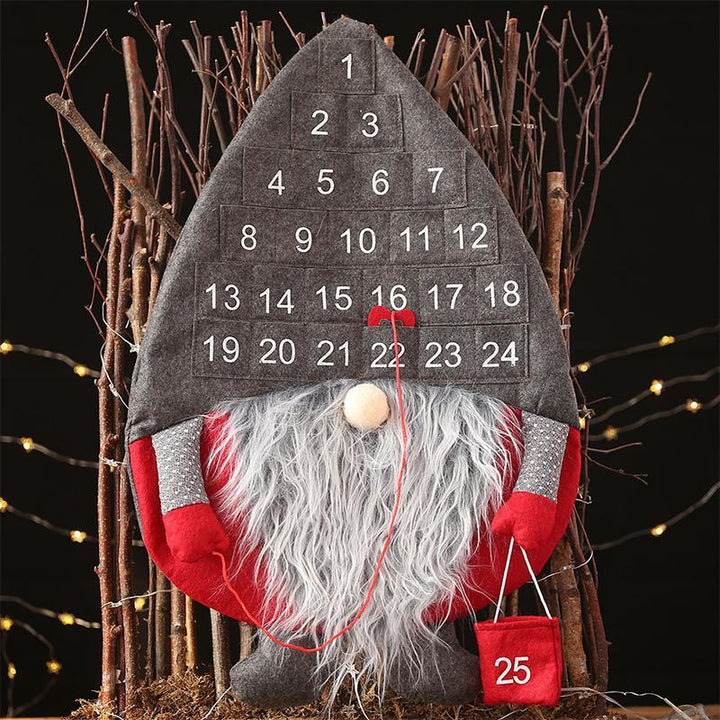 Countdown To Christmas Santa Pendant Advent Calendar | Bowlift