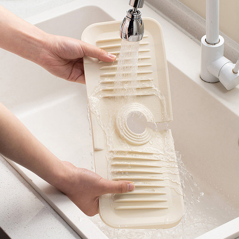 BowLift | Silicone sink faucet splash guard mat