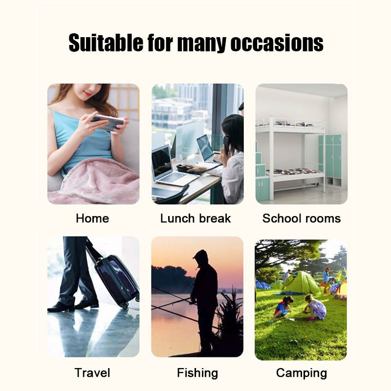 BowLift | Electrically heated flannel blanket with USB charging