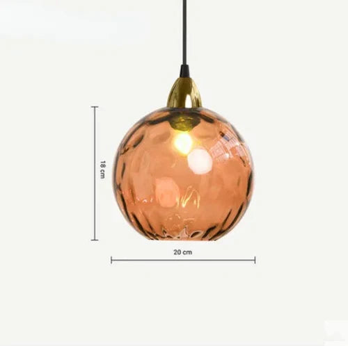 Glass Sphere Pendant Lamp - LumiSphere | Bowlift