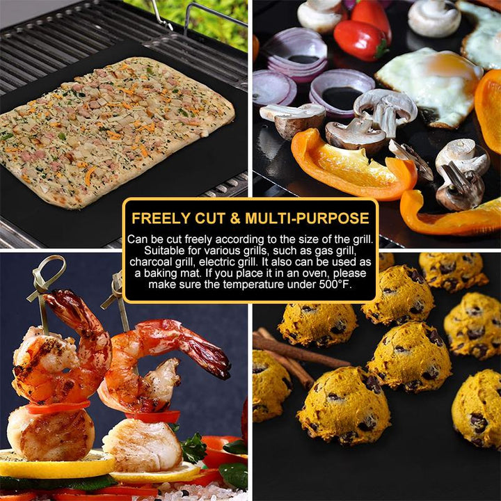 BowLift | Non-stick BBQ grill mats with cutting box