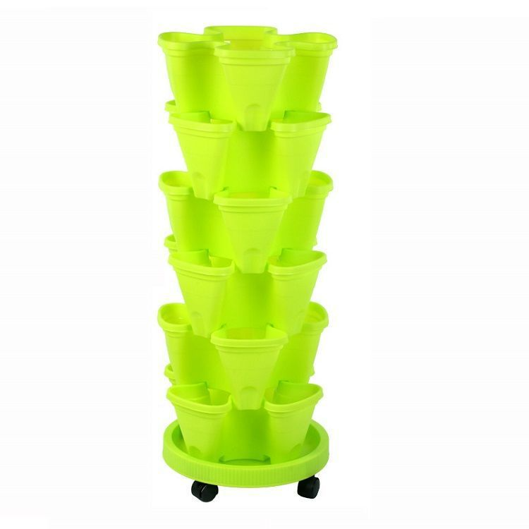 BowLift | 6-Layer Vertical Plant Tower – Three-dimensional Flowering System for the Garden