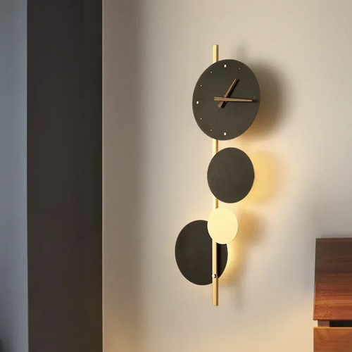 BowLift | LED Wall Clock in Minimalist Style Horalis