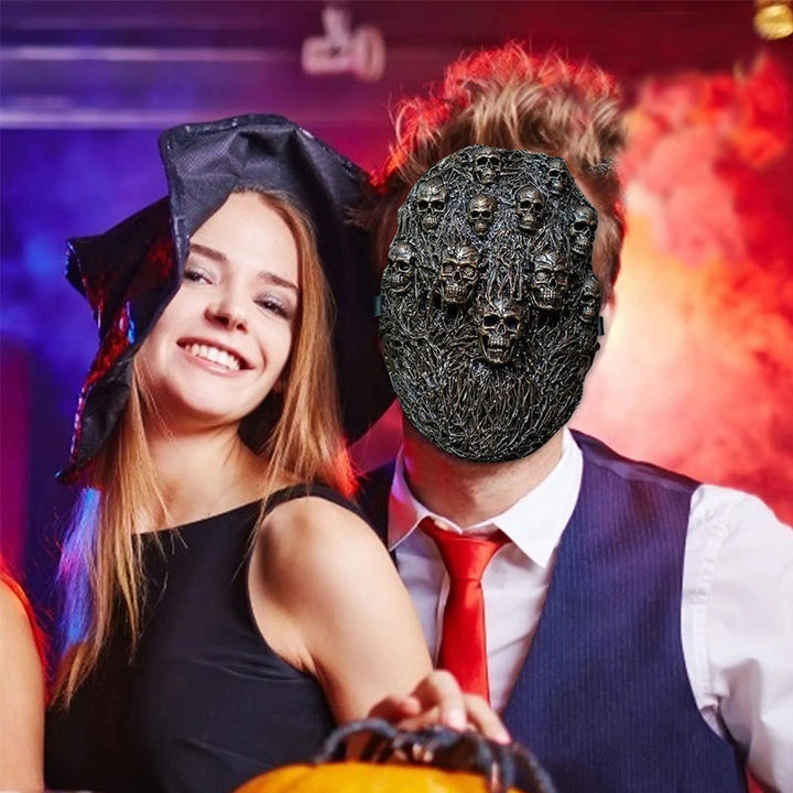 BowLift | Halloween new Steam Skull Punk Mask