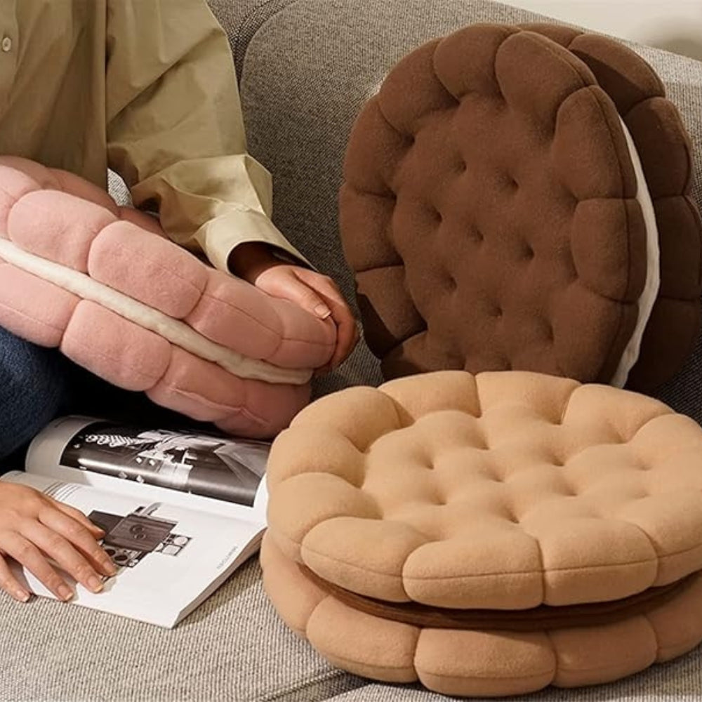 BowLift | Snuggly Cookie-Inspired Cushion