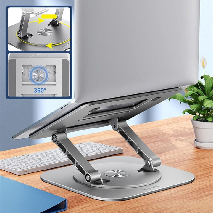 BowLift | Laptop Stand Aluminum Alloy Rotating Frame