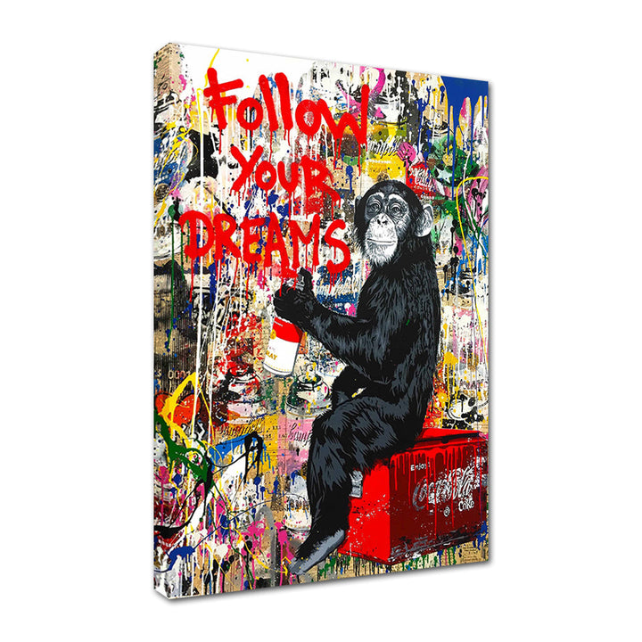 Follow Your Dreams - Canvas Wall Art Painting | Bowlift