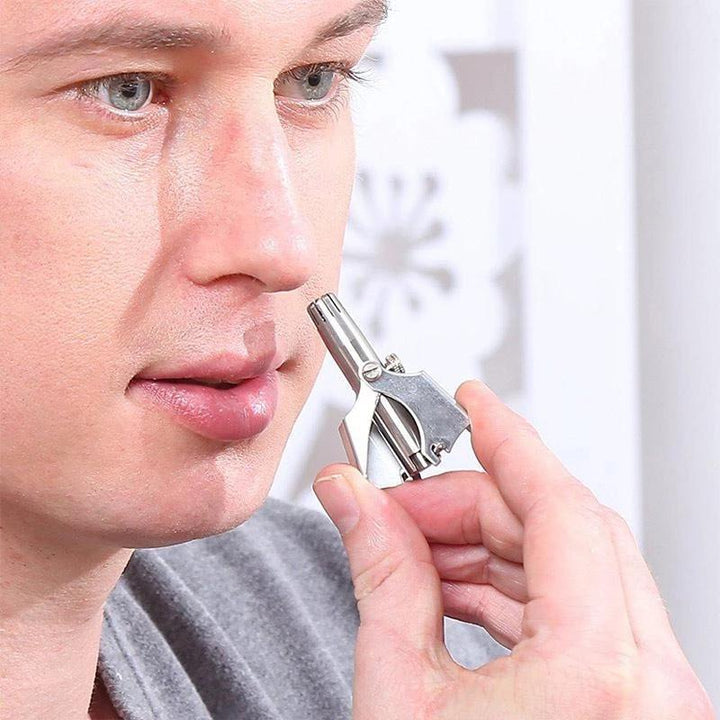 BowLift | Safe Touch Stainless Steel Nose Hair Trimmer