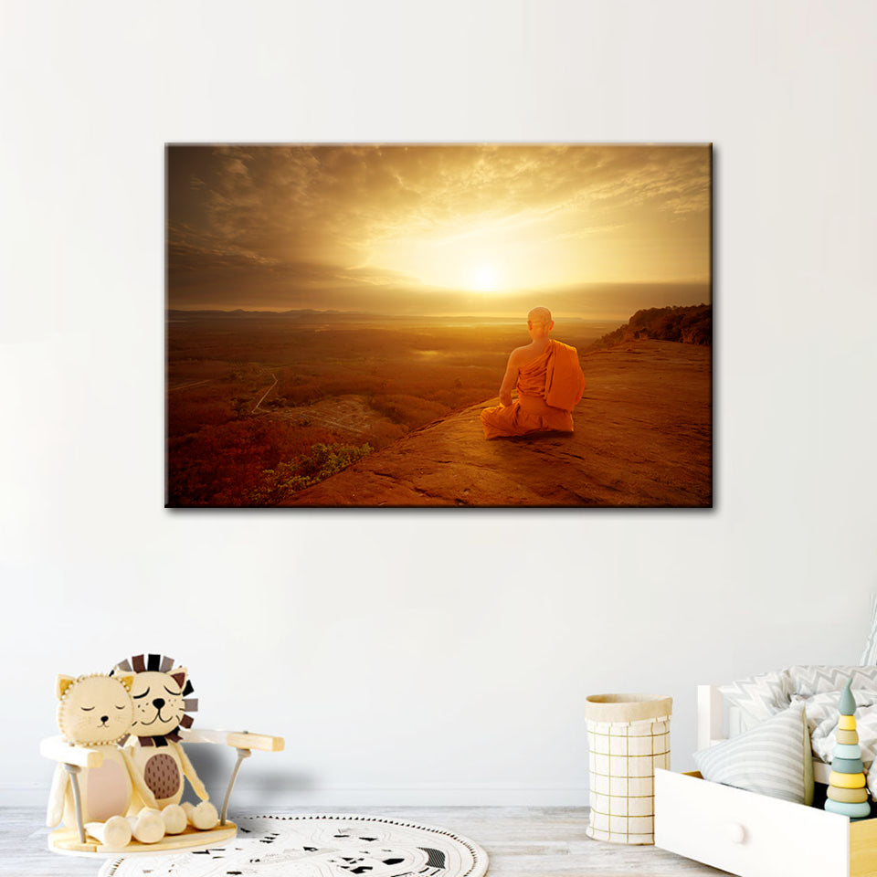 Warm Morning - Canvas Wall Art Painting | Bowlift