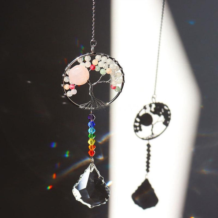 BowLift | Crystal Wind Chime Tree of Life Sun Catcher