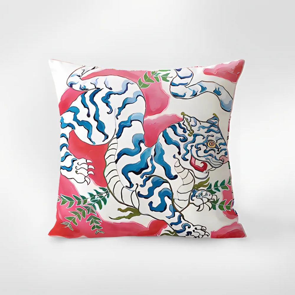 BowLift | Zebra Tapestry Tassel Cushion Cover