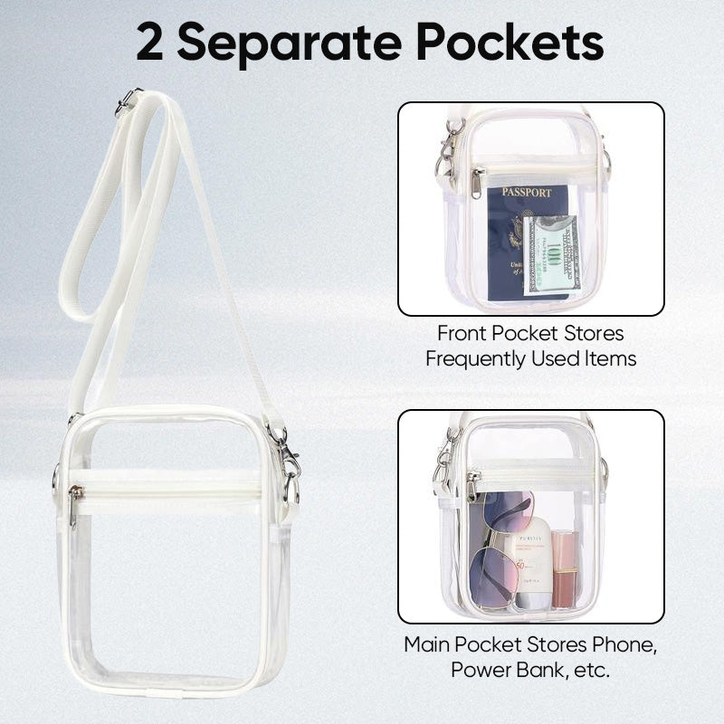 BowLift | PVC Transparent Crossbody Bag