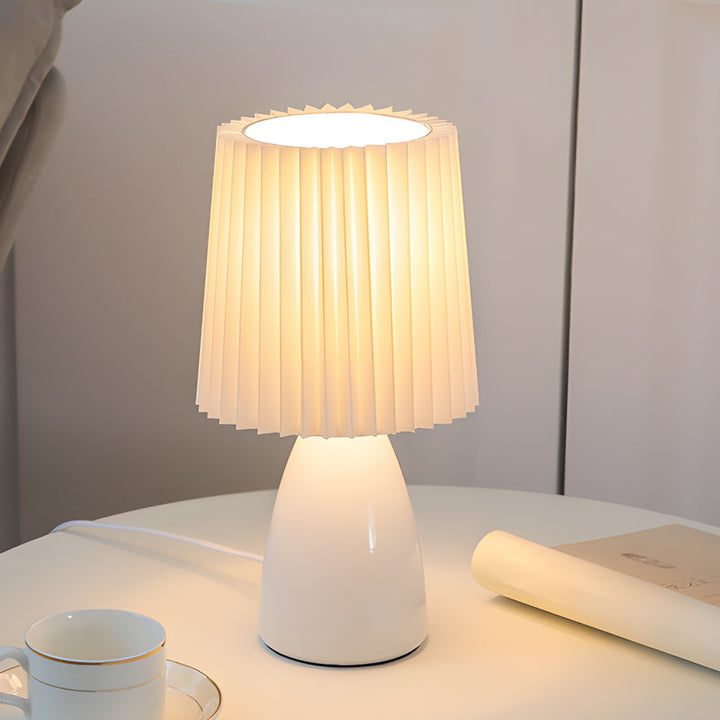 GlasDimm | Elegant USB dimmable table lamp with glass base | Bowlift