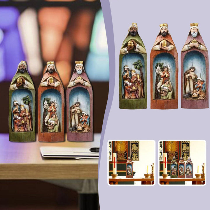 BowLift | Three Wise Men Nativity Set