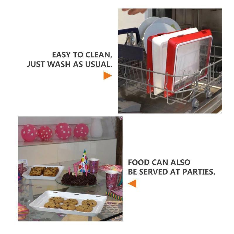 Stackable Vacuum Food Preservation Trays | Bowlift