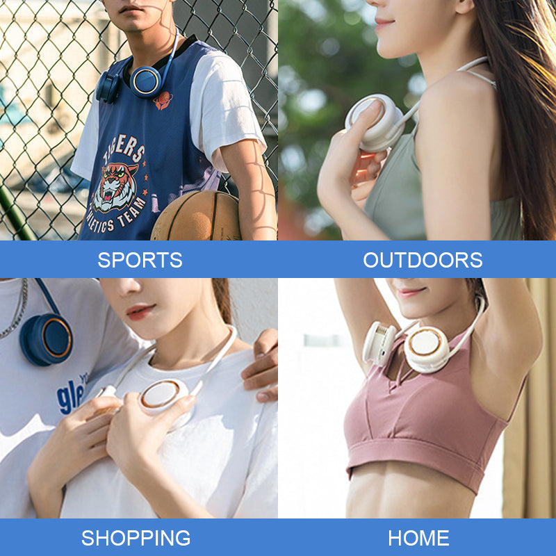 BowLift | Foldable USB Mini Portable Neck Fan