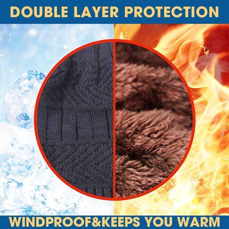BowLift | Warm hat with scarf