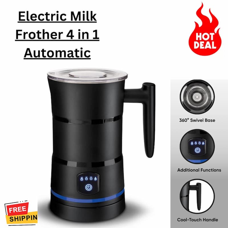 Electric milk frother for creamy foam | Bowlift