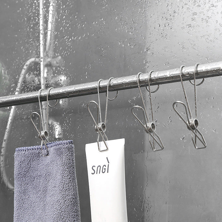 Stainless steel heel wire clip (10 pieces) | Bowlift