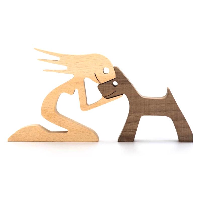 Tier lovers - Table ornaments made of wood carving | Bowlift
