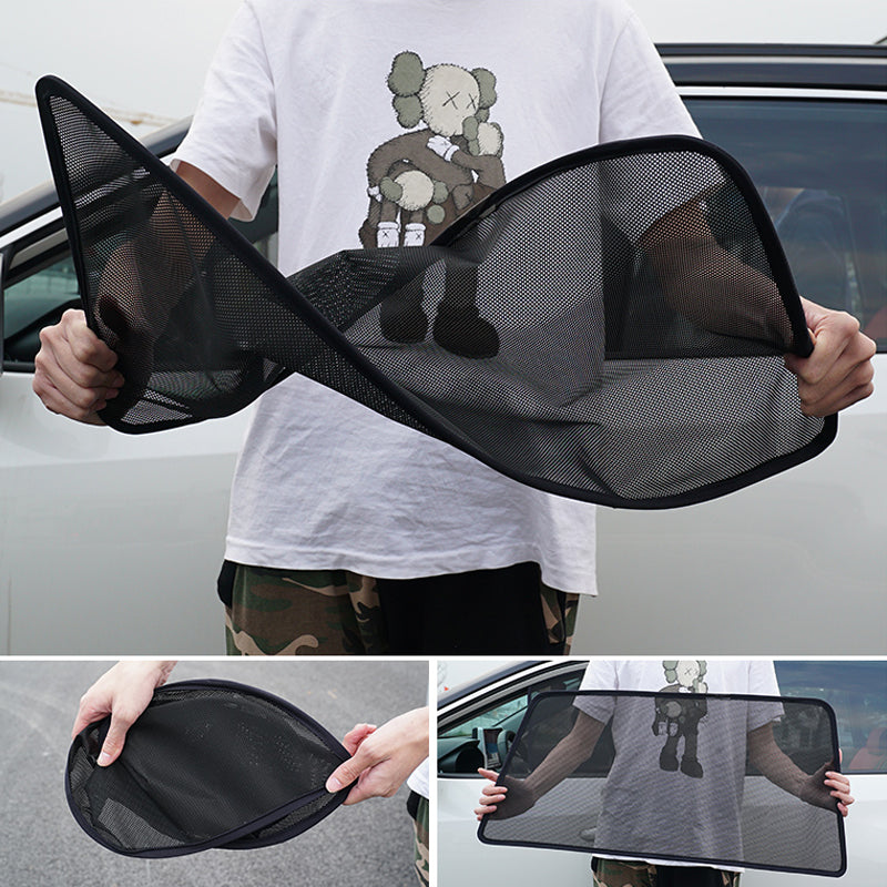 Magnetic holder for car window shade dispenser | Bowlift