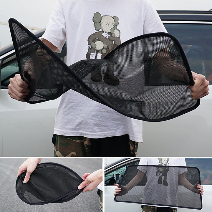 Magnetic holder for car window shade dispenser | Bowlift