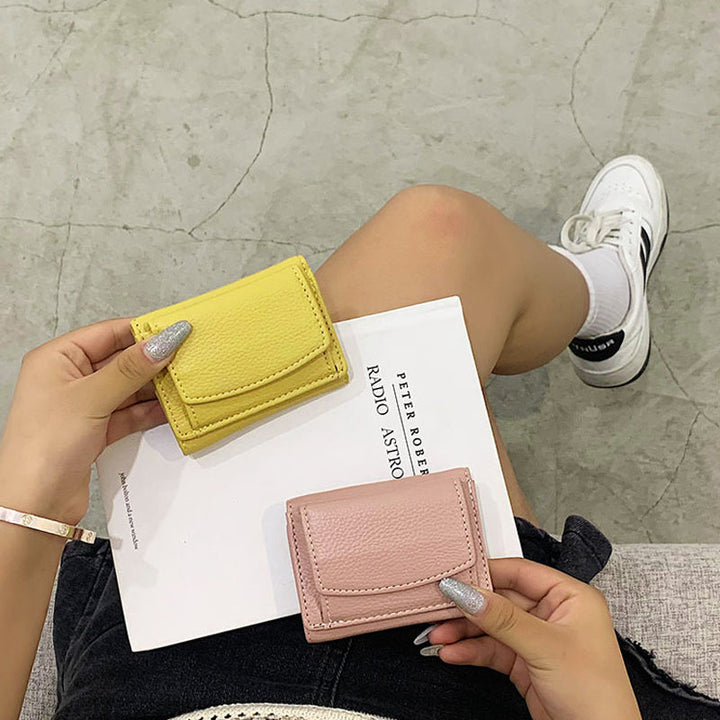 Women's Foldable Short Wallet | Bowlift