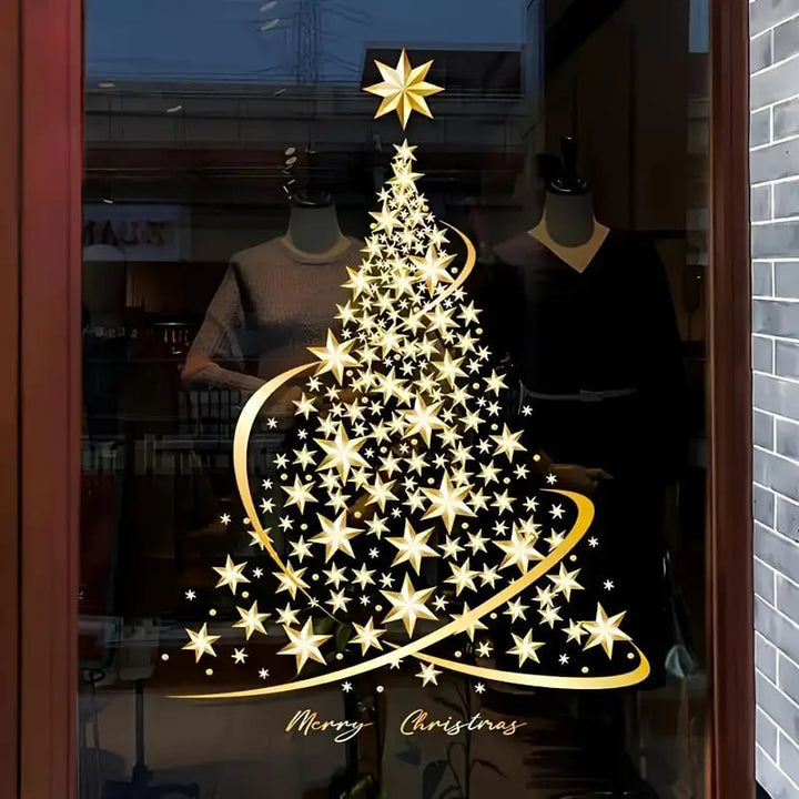 BowLift | Christmas tree window sticker