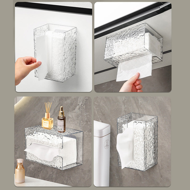 BowLift | Multifunctional Glacier Pattern Textile Box