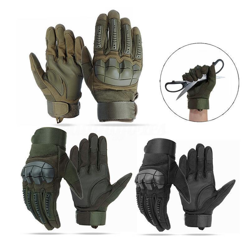 Military tactical gloves with full fingers | Bowlift