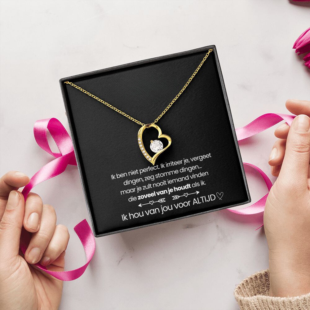 HeartRadiance Necklace – Romantic Heart Necklace for Hair Bowlift