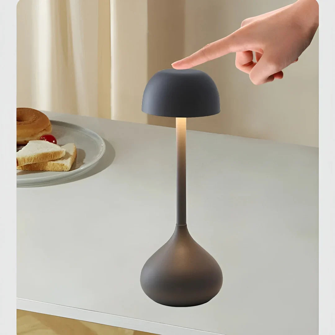 BowLift | Cordless Dimmable Mushroom Table Lamp