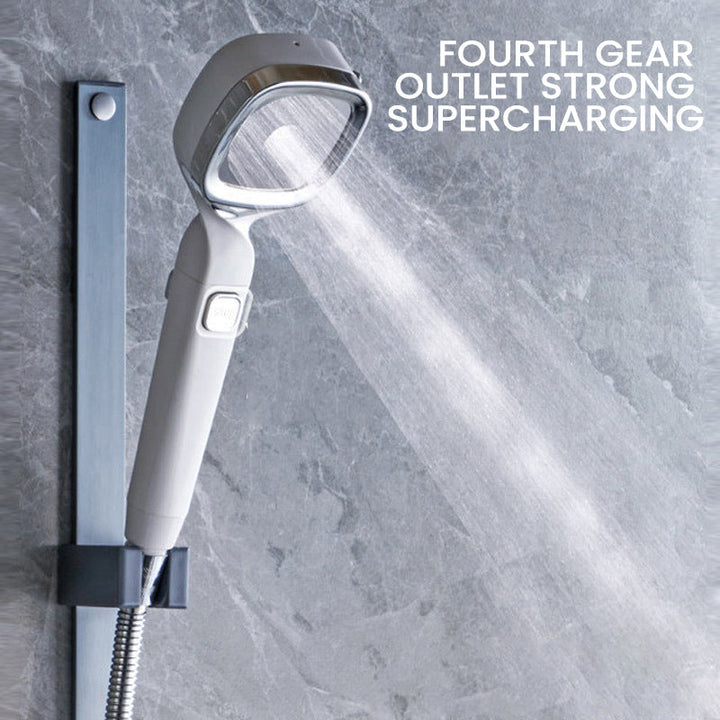 BowLift | 4-mode Handheld Pressurized Shower Head with Pause Switch