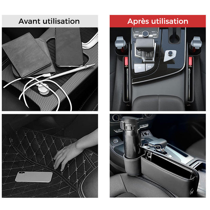 Storage box for car seats | Bowlift