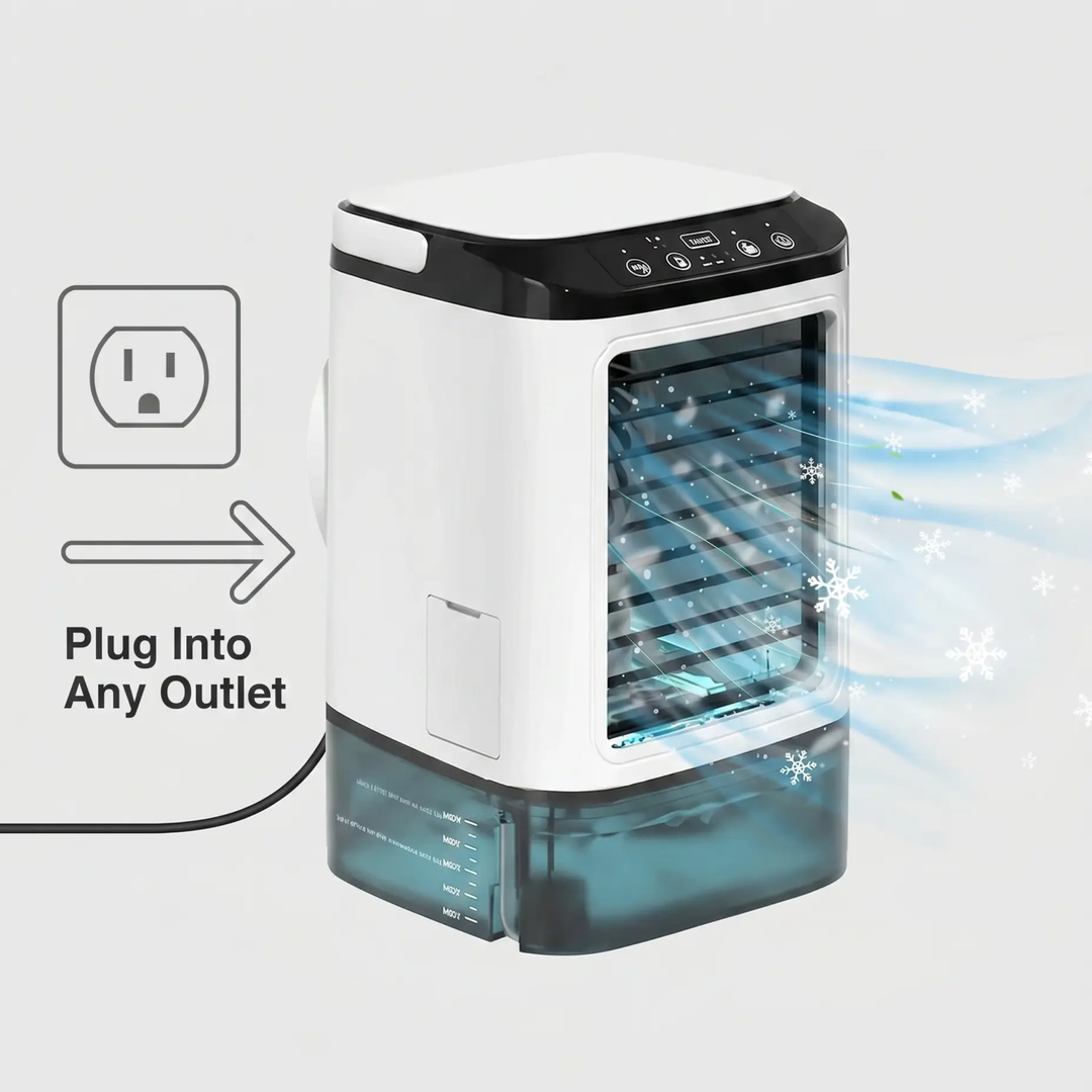 BowLift | 3-Speed Portable Air conditioner with Ultrasonic Cooling