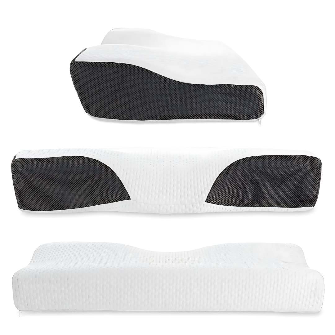 BowLift | Memory Foam Neck Support Pillow - Contoured Design for Neck Pain Relief & Improved Sleep Quality