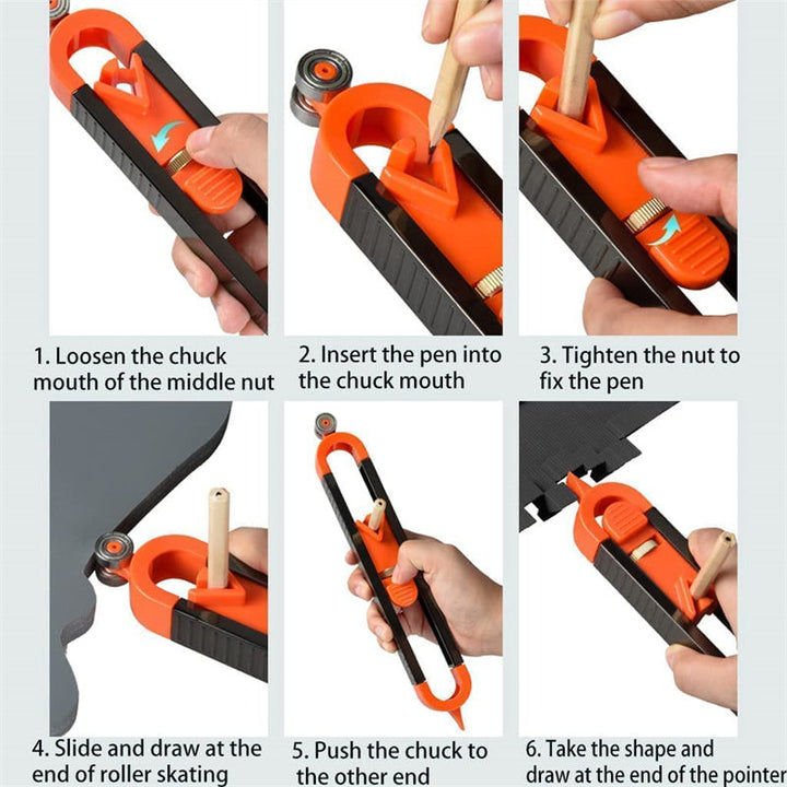 BowLift | Multi-Surface Unlimited Profile Contour GaugeKit