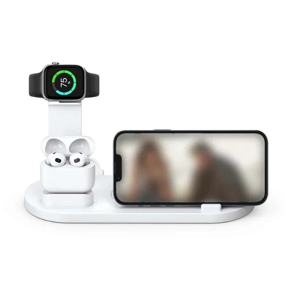BowLift | 7-in-1 Wireless Charging Station with MagSafe & CryoBoost – Fast & Efficient Charging for iPhone, Apple Watch, and More