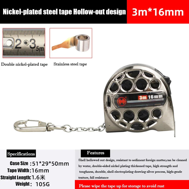 BowLift | Stainless Steel Anti-Corrosion Expandable Metric Ruler