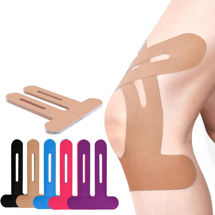Knee Tape FlexiSupport – Pre-manufactured Kinesio tape for direct support | Bowlift