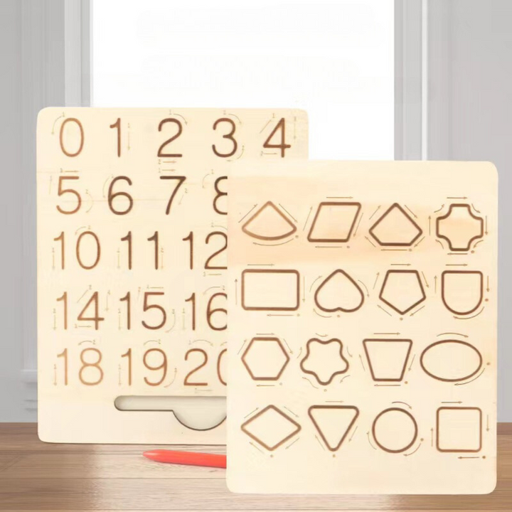 BowLift | Wooden Alphabet Board