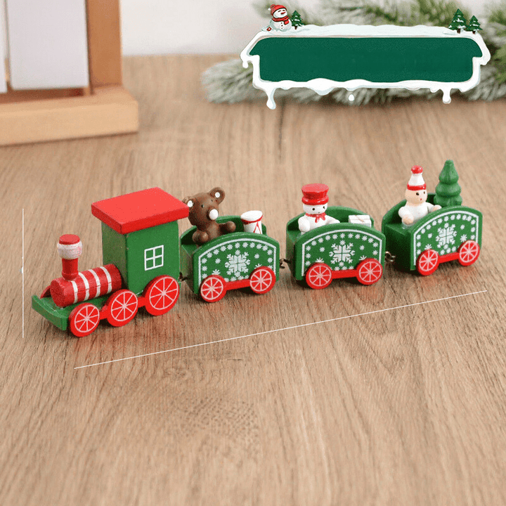 BowLift | ChristmasTrain | Cheerful Wooden Decoration