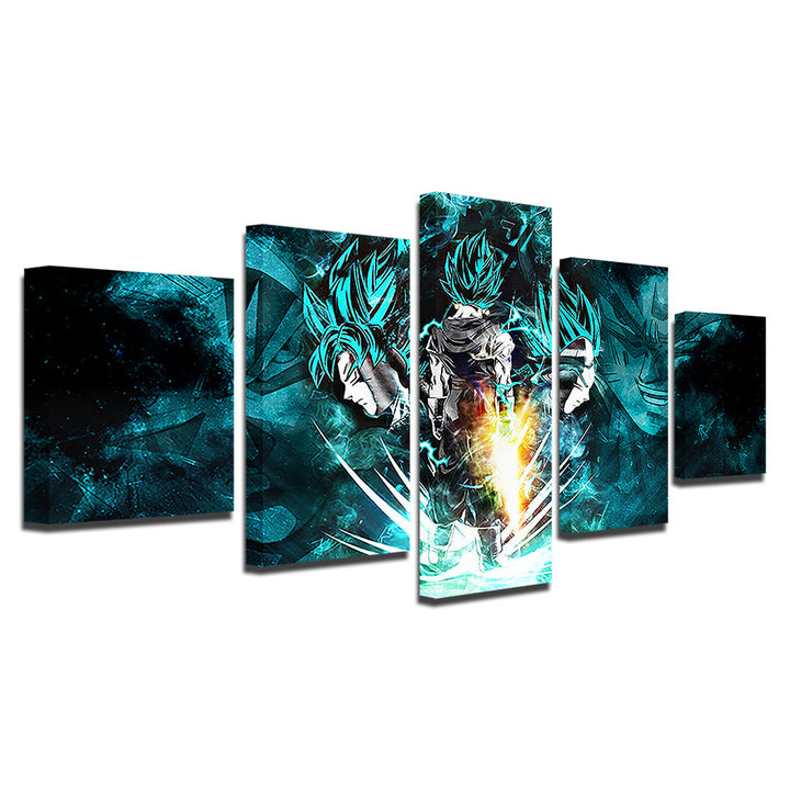 Powerful Force 5 Piece - Canvas Wall Art Painting | Bowlift